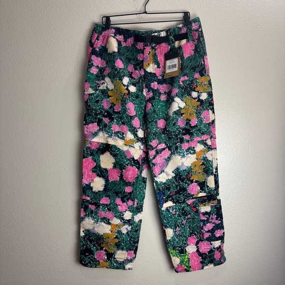 Supreme The North Face Trekking Zip-Off Belted Pant Flowers Size Large - Picture 1 of 12